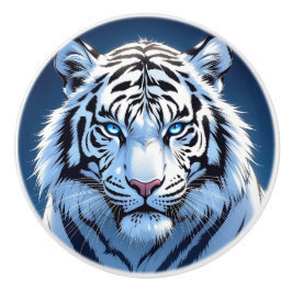 Blue eyed White Tiger  Knopp
