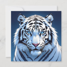 Blue eyed White Tiger   Kort