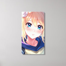 Blue Eyes  Canvastryck