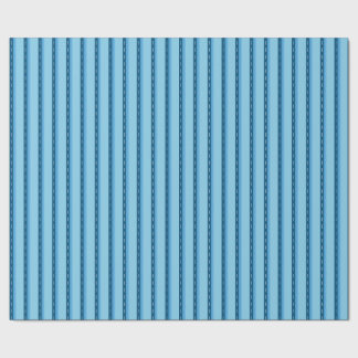 blue faded stripes with dots presentpapper