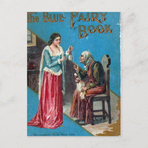 Blue Fairy Bok Vykort
