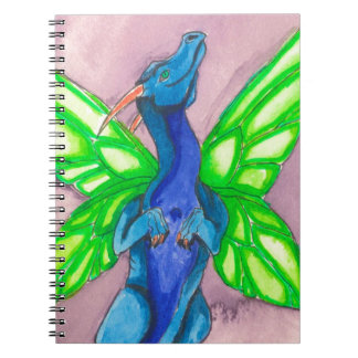 Blue Fairy Dragon Anteckningsbok
