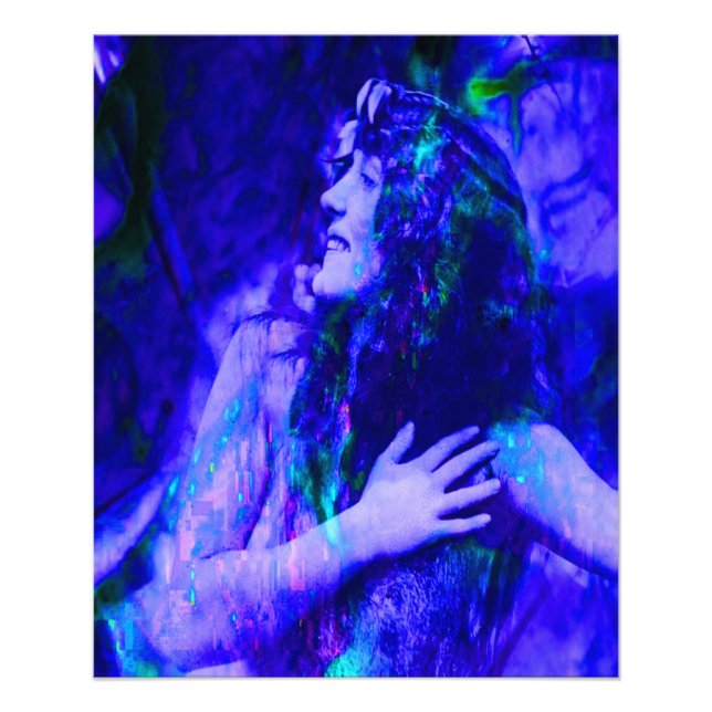 Blue Fairy Fototryck (Framsidan)