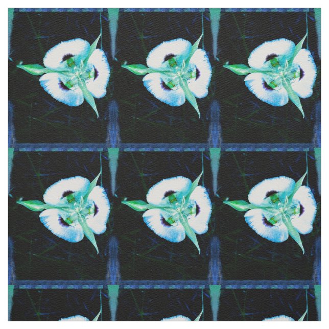 Blue Fairy Lily Tyg (Provkarta)