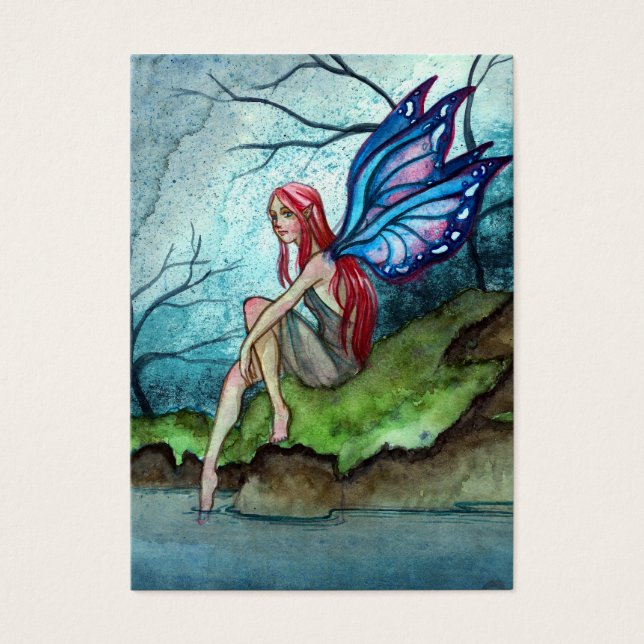 Blue Fairy Visitkort (Framsidan)