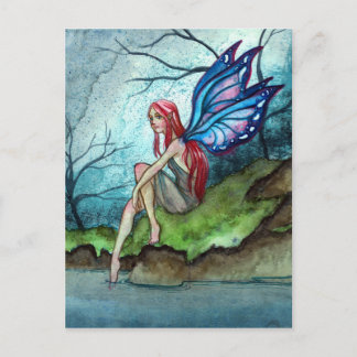 Blue Fairy Vykort