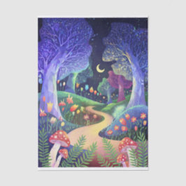 Blue Fairyland Woodland Fantasy