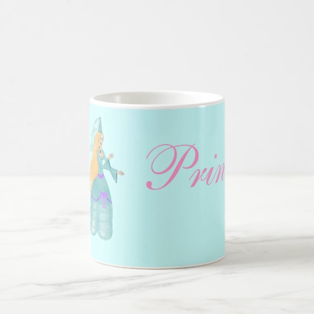Blue Fairytale Princess Mugg (Center)