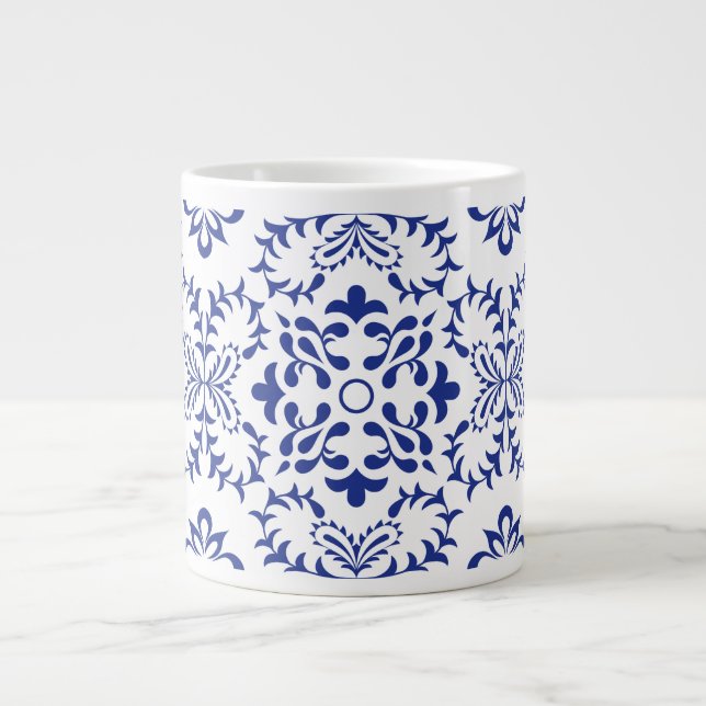 Blue Fanfare Jumbo Mugg (Framsidan)