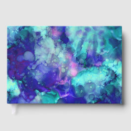 blue fantasy watercolors : gästböcker