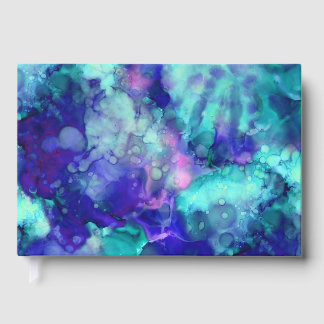 blue fantasy watercolors : gästböcker