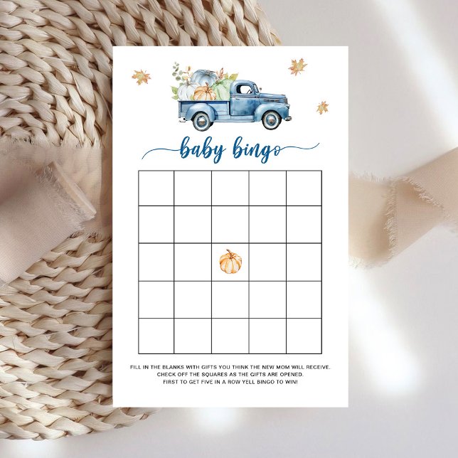 Blue Farm Lastbil Little Pumpkins Baby Bingo Game (Skapare uppladdad)