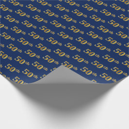 Blue, Faux Guld 50:e (femtionde) händelsen Presentpapper