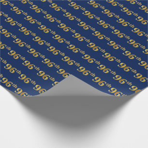 Blue, Faux Guld 96:e (96:e) händelsen Presentpapper