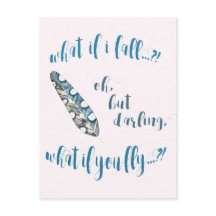 Blue Feather - Tänk om jag faller? Inspirationsoff