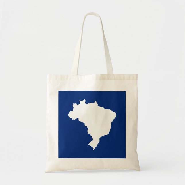 Blue Festive Brasilien Tygkasse (Framsidan)