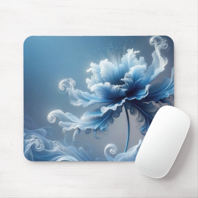 Blue Finare Fantasy Flower Musmatta (Med mus)