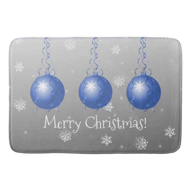 Blue Finare jul Ornament Bath Mat Badrumsmatta (Framsidan)