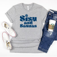 Blue Finlands Sisu och Saunas T-Shirt