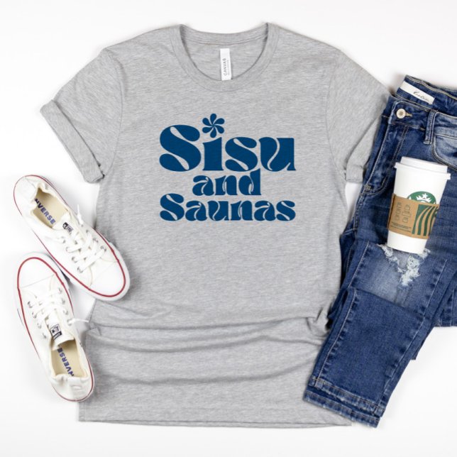 Blue Finlands Sisu och Saunas T-Shirt (Skapare uppladdad)