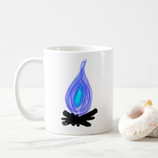 Blue Fire Cup Kaffemugg