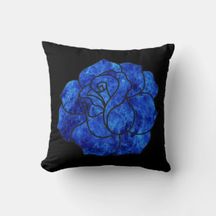 Blue Fire Ro Dekorativ kudde