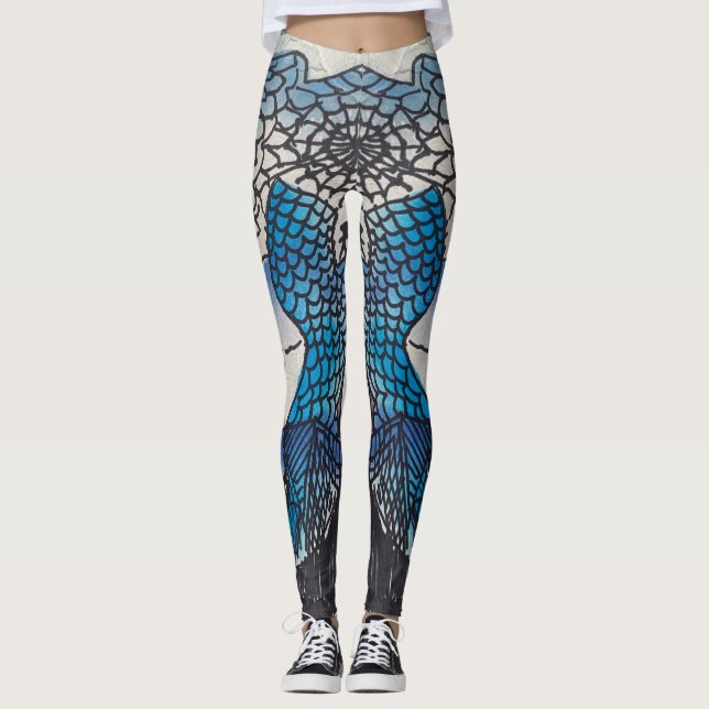 Blue Fish Leggings (Framsida)