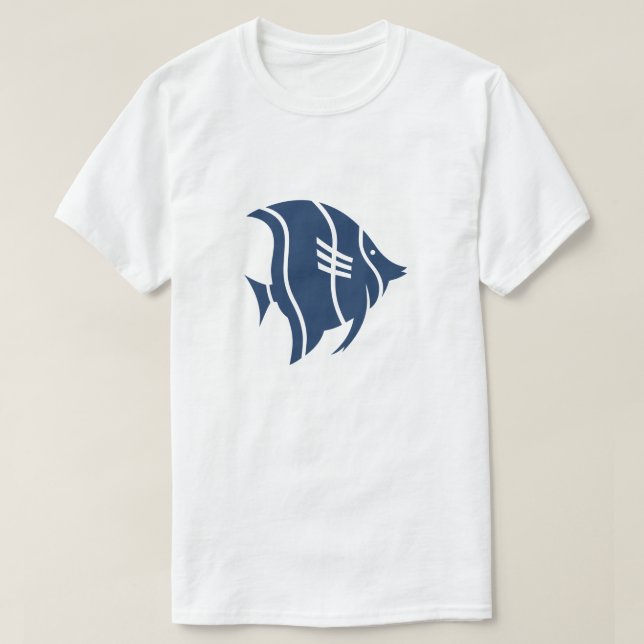 Blue Fish T-Shirt (Design framsida)