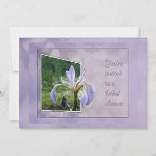 Blue Flagga - Vild Iris Inbjudningar