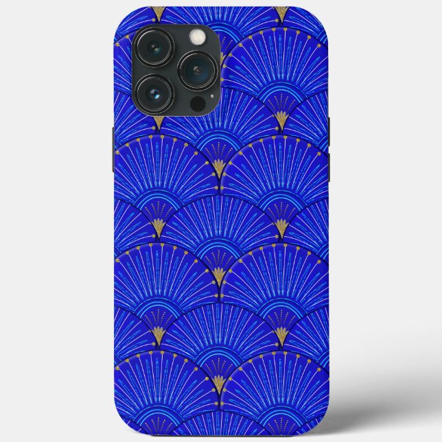 Blue fläkt Fodral-Mate iphone case (Baksida)