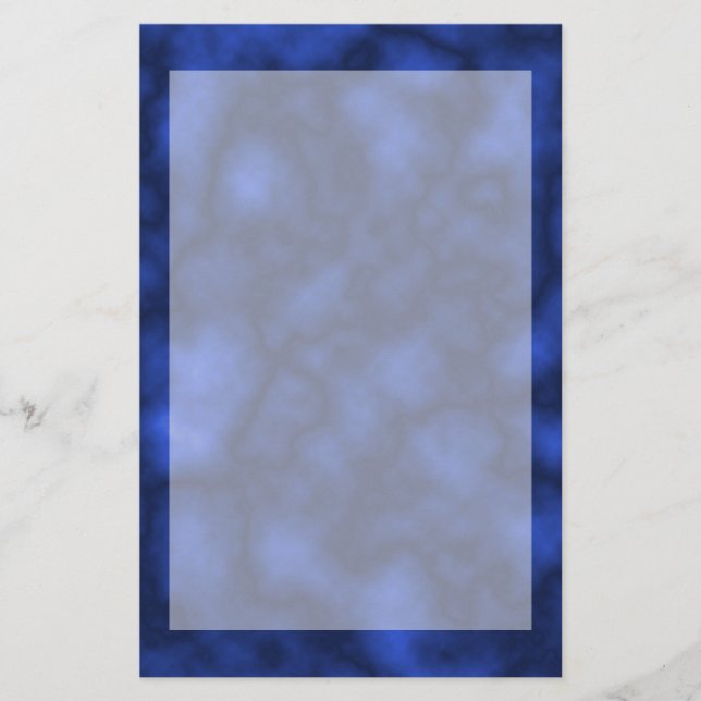 Blue Flame Brevpapper (Framsida)
