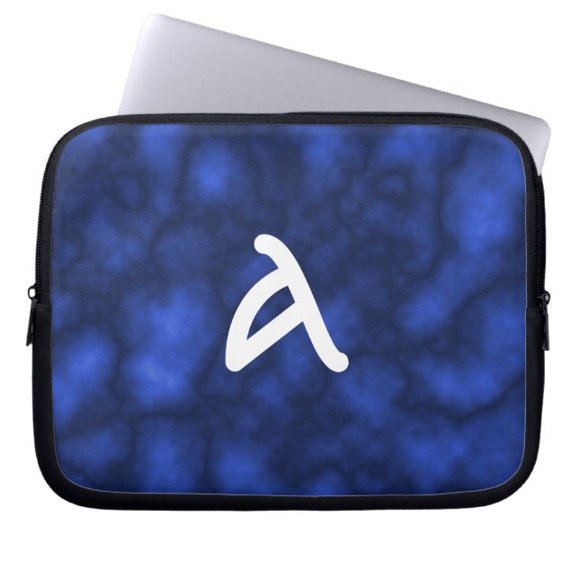 Blue Flame Laptop Fodral (Framsidan)