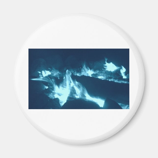 Blue Flame Magnet (Framsidan)