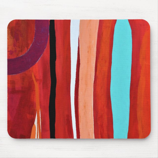 Blue Flame Mousepad Musmatta (Framsidan)