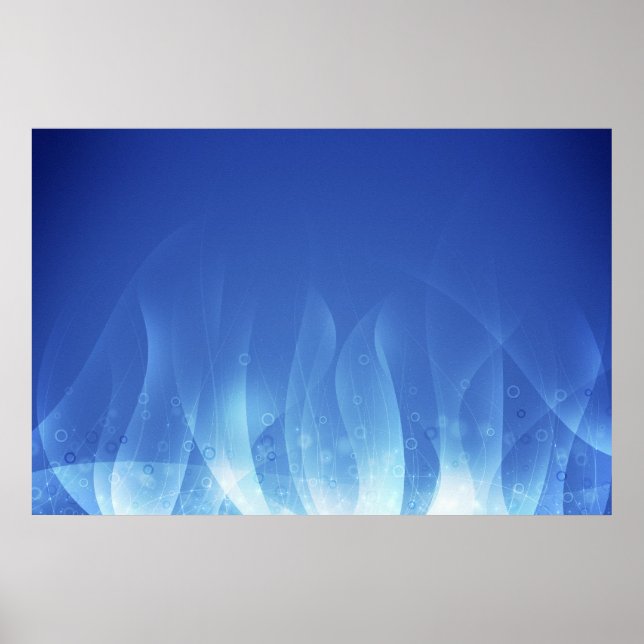 Blue Flame Poster (Framsidan)