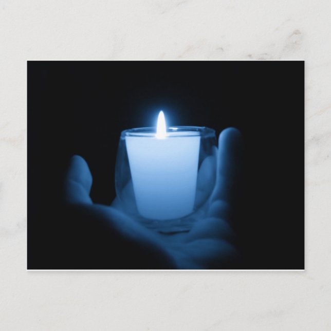 Blue Flame Vykort (Framsida)