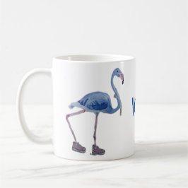 Blue FLAmingo med Pearls mugg. Omröstning: Harris  Kaffemugg
