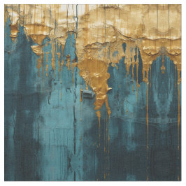 Blue Floral Fabric Seamless Pattern Boho Modern Tyg