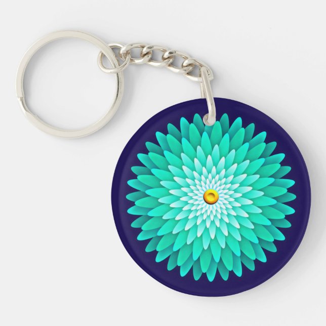 Blue Flower Mandala-68566 (Framsidan)