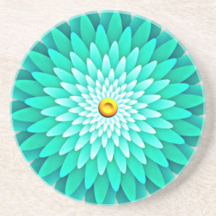 Blue Flower Mandala-68566 Underlägg