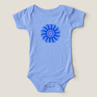 blue flower t shirt
