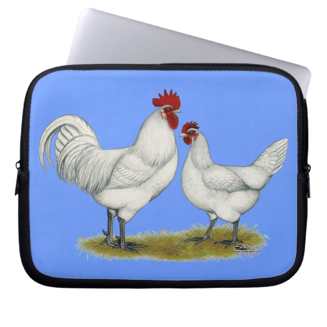 Blue Foot Chickens Laptop Fodral (Framsidan)