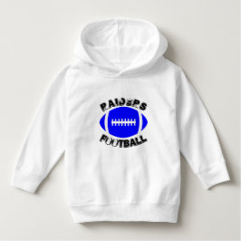Blue Football Anpassningsbar Team Namn eller Text  Tee Shirt
