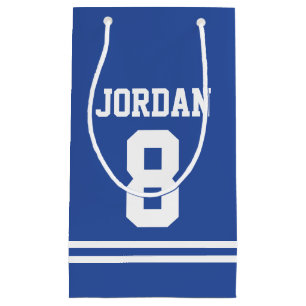 Blue Football Jersey - Idrottsteme Födelsedagsfest