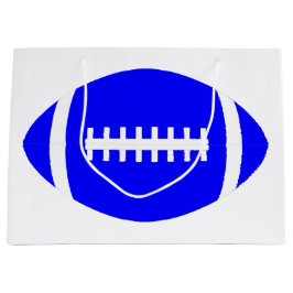 Blue Football Player Team Party eller Banquet Spor