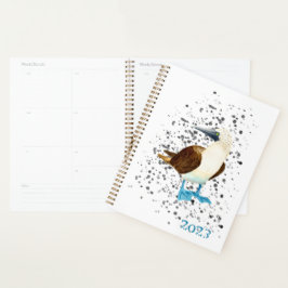 Blue Footed Bird Bobbie Planner