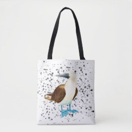 Blue Footed Bird Bobbie Tote Bag Tygkasse