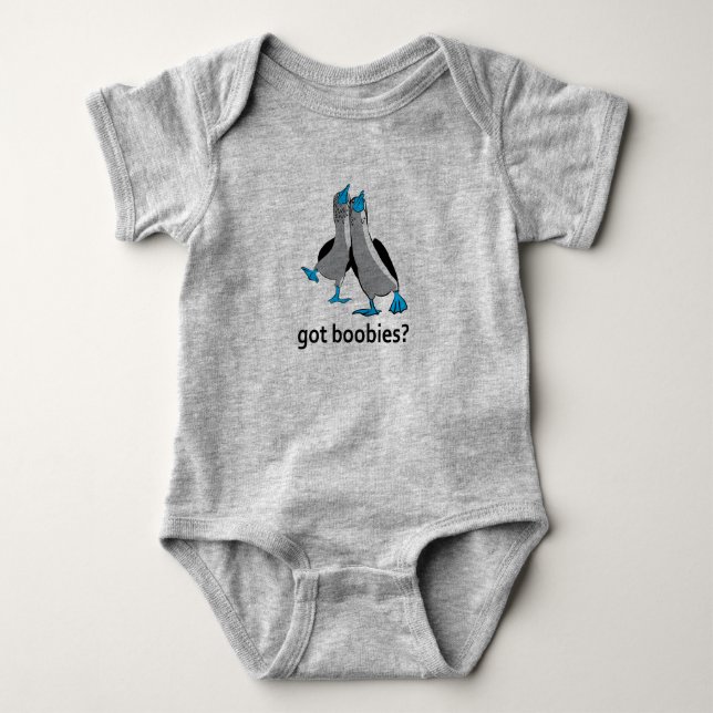 Blue Footed Boobie T Shirt (Framsida)