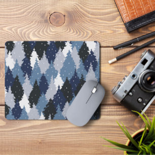 Blue Forest Camo   Camo Forest Mousepad Musmatta