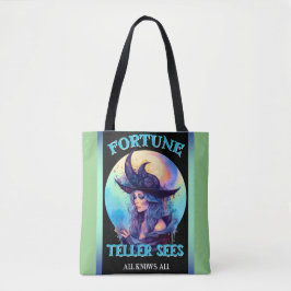 Blue Fortune Teller _ Halloween Tygkasse
